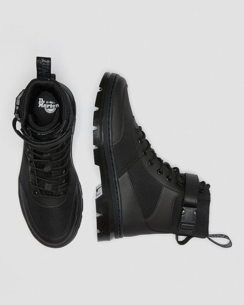 Botas Casuales Dr Martens Combs Tech Poly Hombre Negros | MX 33YXF